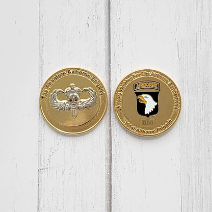 Phantom Airborne Brigade 101st Airborne Challange Coin