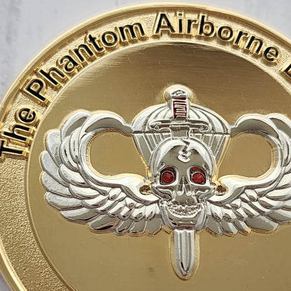 Phantom Airborne Brigade 101st Airborne Challange Coin