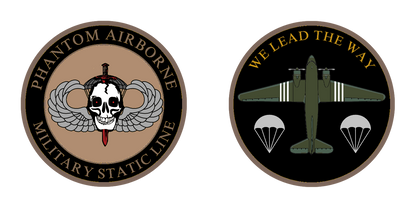 Phantom Airborne Brigade C-47 Challange Coin