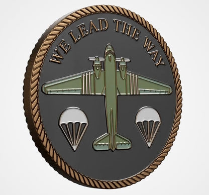 Phantom Airborne Brigade C-47 Challange Coin