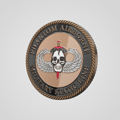 Phantom Airborne Brigade C-47 Challange Coin